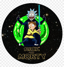# rick and morty # middle finger # middle fingers. Rick And Morty X Star Wars Hd Png Download 1000x1000 667211 Pngfind