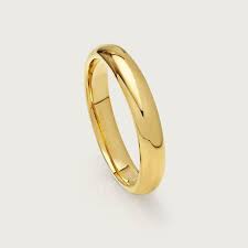 Alianca Em Ouro 18k 750 Peso 2 0gr Aprox Largura 3 80mm Aprox E Espessura 1 90mm Aprox Lulean Alianca Magazine Luiza