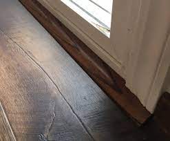 I seriously cannot see how these two pieces are going to both fit…i have 3 doorways. Do You Need A Special Kind Of Transition Piece For The Sliding Glass Door When Installing A Floating Laminate Flooring Quora