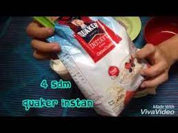 Tambahkan oat ke dalam air mendidih dan masak dengan api sederhana. Cara Membuat Mpasi 12 Bulan Quaker Roti Kacang Merah Menu Sarapan Youtube