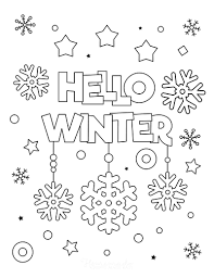 New coloring pages are constantly being added to the site. 80 Best Winter Coloring Pages Free Printable Downloads