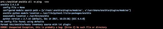 Ansible is an open source software that automates software provisioning, configuration management, and application deployment. Ansible Alpine This Is Probably A Bug Esolitos Com