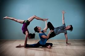 Being A Good Partner For Yoga Poses For Three People Yoga For Diabetes Basic Yoga Yoga Poses For Beginners