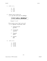Selaras 1 Paper 1 1 Pdf Sjkt Lobak