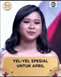 Wihh keren @da7_aprillll dapat Yel-Yel dari pendukungnya 🤩, .,  #IndosiarBawaDangdutBerkelasBerkualitas #DAcademy7Indosiar #DAcademyIndosiar