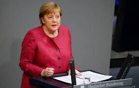 Angela dorothea merkel (born july 17, 1954) was elected in march 2018 to her fourth term as the chancellor of germany, the top position for a broad coalition government. Merkel Expects Climate Change Law To Go To Cabinet In Coming Week Sources Reuters