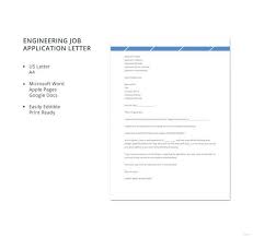 Free Engineering Job Application Letter Template Pdf Word Doc Google Docs Apple Mac Pages Job Application Letter Template Application Letter Template Application Letters
