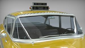 Image result for Taxi Cab Federal Yellow 1956 Taxi