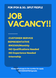 Want to make some extra money while studying? Job Vacancy In Ipoh