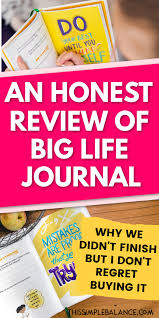 We did not find results for: An Honest Big Life Journal Review What We Loved What We Didn T This Simple Balance