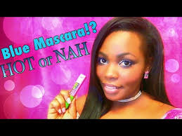 Black girl, blue mascara?