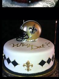 New Orleans Themed Birthday Cakes 27 Best Photo Of Saints Birthday Cake Grooms Cake New Orleans Saints New Orleans