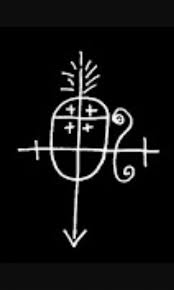 Santisima Muerte Symbol Sigil In 2020 Santa Muerte Sigil The Secret Book