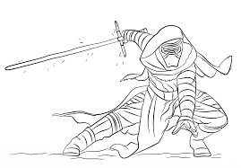 Star wars coloring pages the force awakens coloring pages. Kylo Ren Coloring Pages Best Coloring Pages For Kids