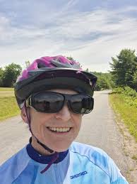 Completing a century ride in northern Canada