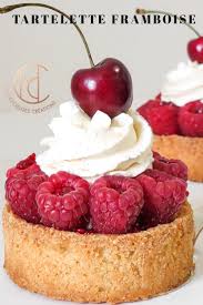 Tartelette Framboise Mini Tarte Recette Dessert Idee Patisserie