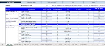 Revised paramedic schedule part 1. 16 Free Dupont Schedule Templates Ms Office Documents