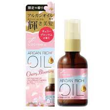 It also leaves a beautiful shine on hair with a delicate floral scent. Lucido L Limited Edition Argan Oil Rich Oil Hair Treatment Oil Sakura Cherry Blossom 60ml Watsons Singapore