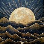 Golden Moonlight Falls