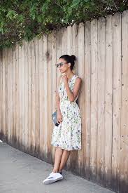 Florals And Kicks Dress With Sneakers Junior Summer Dresses Cute Dresses