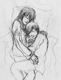 Sketch Cuddling By Rabenprinzessin On Deviantart I found the drawing scribbled o. sketch cuddling by rabenprinzessin on