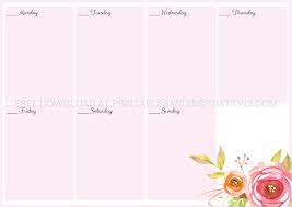 This free printable hourly weekly planner is for those who need specific times blocked out on their schedule. 2021 Weekly Planner Free Printable Pdf Printables And Inspirations