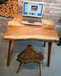 Dogal Agac Calisma Masasi Natural Tree Tables Mobilya Agac Dogal