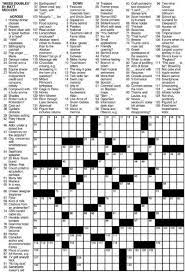 Maybe you would like to learn more about one of these? Los Angeles Times Sunday Crossword Puzzle News Timesargus Com