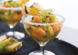 Margarita Fruit Coupe Recipe Fruit Vegetarian Vegetarian Times