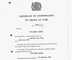 Certificate of incorporation template you can use in delaware or other states that require a where are nw's offices located? Beatles Change Of Name Certificate Companies House