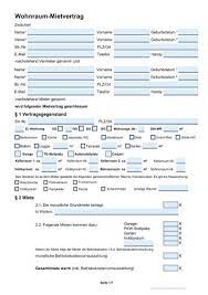 Verschicken sie den vertrag digital oder laden ihn als pdf runter! Kostenloser Mietvertrag Immobilie Formular Pdf Zum Ausfullen