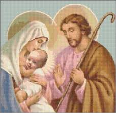 Easy counted cross stitch chart, xstitch, punto croce, embroidery, point de croix, sticken im kreuzstich. Ann Logan 10 Free Patterns Online Nativity 993