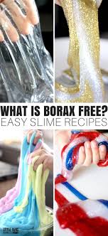 Of all the slime varieties she makes, this is the most popular and (i think) the prettiest. Slime Recipe Without Borax Borax Free Vs Borax Powder Free