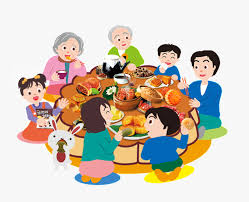 hand painted flat cartoon family reunion png mid autumn festival family reunion transparent png transparent png image pngitem hand painted flat cartoon family