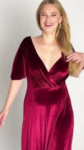 Burgundy velvet bridesmaid dress A Line velvet dress Mother of the bride  dress Rust bridesmaid dress Convertible dress Multiway wrap dress