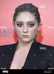 Willow shields los angeles premiere hi-res stock photography and images