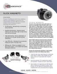 Slick Magnetos Champion Aerospace