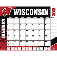 2021 Wisconsin Badgers Desk Calendar Stay Organized While Showing Your Support For The Wisconsin Badgers With Th In 2020 Wisconsin Badgers Wisconsin Desk Calendar Pad