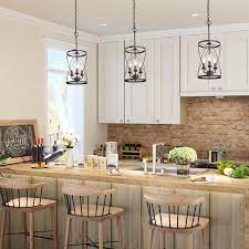 Lnc Mocha Bronze Farmhouse Geometric Led Mini Pendant Light Lowes Com Farmhouse Pendant Lighting Foyer Pendant Lighting Farmhouse Pendant