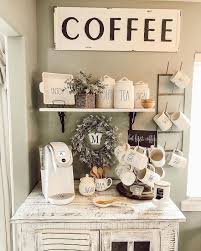 I like the crates for kitchen storage. Coffee Corner Ideas For A Small Space Cozy Nook Ideas For Home Decorating Ideas And Accessories For The Home Creative Ideas For Every Room