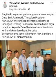 Born 25 august 1964) is a malaysian politician, who is the current minister of economic affairs and a former menteri besar (chief minister) of selangor. Another Brick In The Wall Post Raya War Erupt With Latheefa S Appointment Azmin S Sex Video