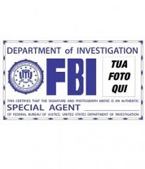 Virtual badge is a lightweight and quick solution for identification at corporate events, conferences, trade shows, seminars, sports leagues, club meetings, reunions, parties, and meetings. Fotomontaggio Del Badge Identificativo Dell Fbi Fotoeffetti