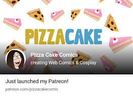 Pizza Cake Comics | creating Web Comics & Cosplay | Patreon