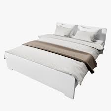 Ikea Askvoll Bed 3d Max 3d Model Askvoll Bed Bed Furniture