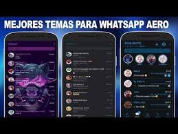 Como Descargar Los Mejores Temas Para Whatsapp Aero Temas Increibles Youtube En 2020 Temas Para Android Trucos Para Android Actualizacion De Whatsapp
