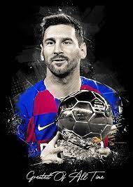 Lionel Messi Six Ballon D Or Barcelona Paintings Art Messi Fotos De Messi Lionel Messi
