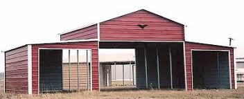 42x21 Stable Barn Metal Carport Free Delivery Installation Prices Vary Ebay
