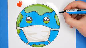 Hier finden sie alle informationen zum impfen im kanton zürich. Kawaii Erde Mit Schutzmake Malen Youtube Zeichnung Der Erde Kreative Zeichnungsideen Einfache Sachen Zum Zeichnen