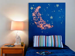 I was in a huge hurry when i picked up my don't you think? How To Build A Space Themed Kid S Headboard With Built In Nightlights Hgtv