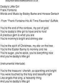 Music Charts Top Songs 1948 Lyrics For Daddys Little Girl